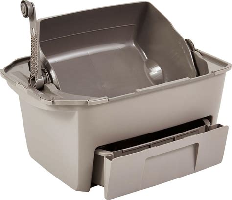 metal sifter litter box|self sifting litter box.